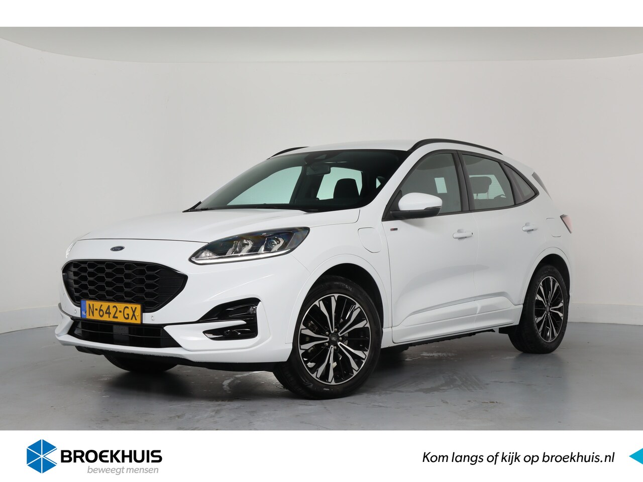 Ford Kuga - 2.5 PHEV ST-Line | Navigatie | Cruise Control | Camera | Stoel/stuurverwarming | Keyless E - AutoWereld.nl