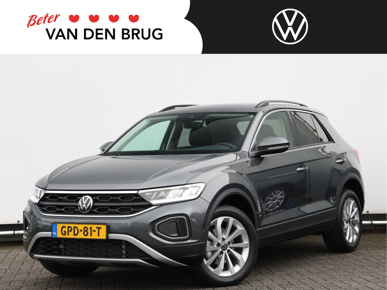 Volkswagen T-Roc - 1.5 TSI Life 150pk DSG | LED | Navigatie | Climate control | Cruise control I Camera - AutoWereld.nl