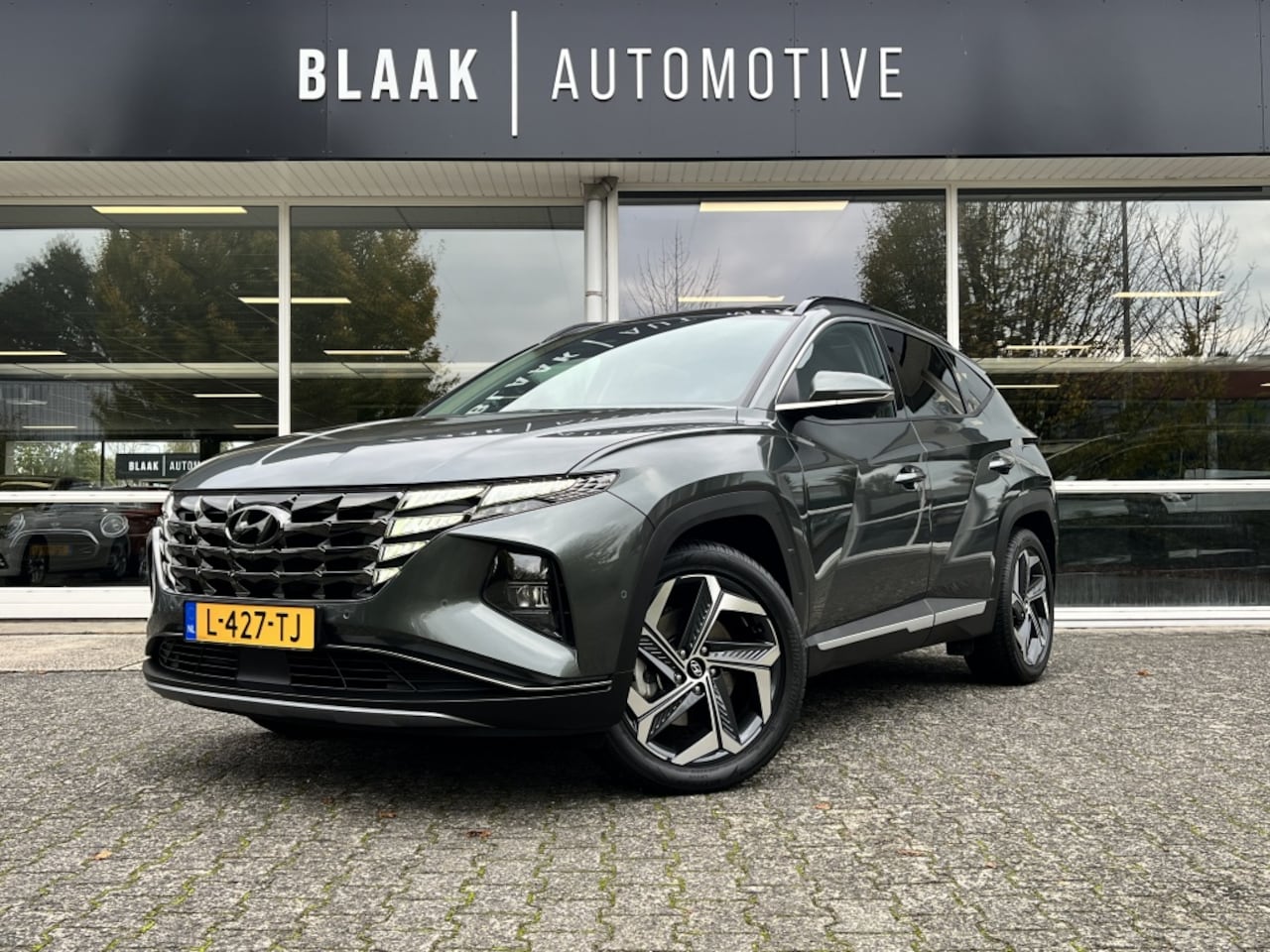 Hyundai Tucson - 1.6 T-GDI HEV Premium Sky | NL-auto | leer | trekhaak - AutoWereld.nl