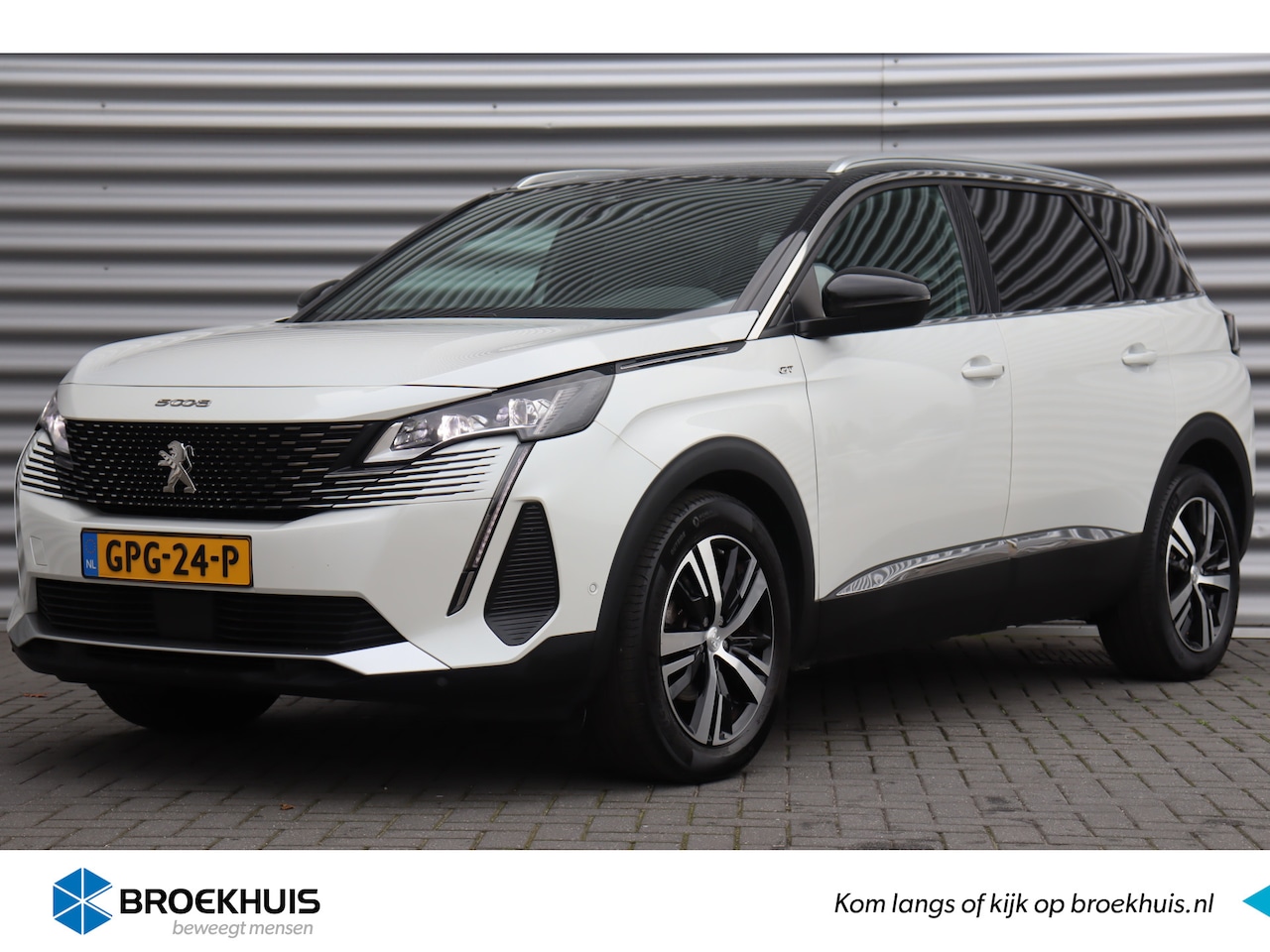 Peugeot 5008 - 1.2 PURETECH 130PK 7-ZITS GT PACK AUTOMAAT / NAVI / CLIMA / PDC / 18" LMV / CAMERA / KEYLE - AutoWereld.nl