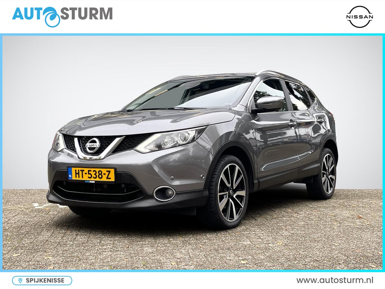 Nissan Qashqai - 1.2 Tekna | Trekhaak | Navigatie | 360° Camera | Leder | Stoelverwarming | LED Koplampen | - AutoWereld.nl