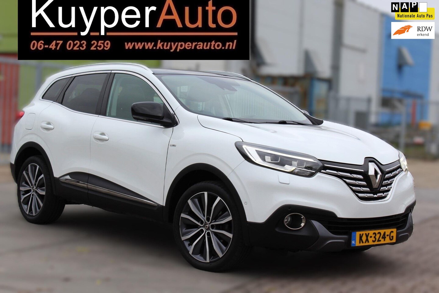 Renault Kadjar - 1.2 TCe Bose automaat nap panorama dak vol opties - AutoWereld.nl