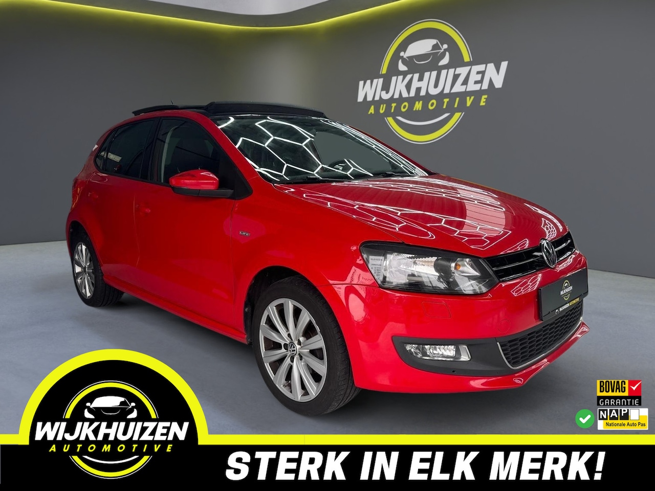 Volkswagen Polo - 1.2 TSI Highline met Panorama dak !!! Navigatie !!! Vol !!! - AutoWereld.nl