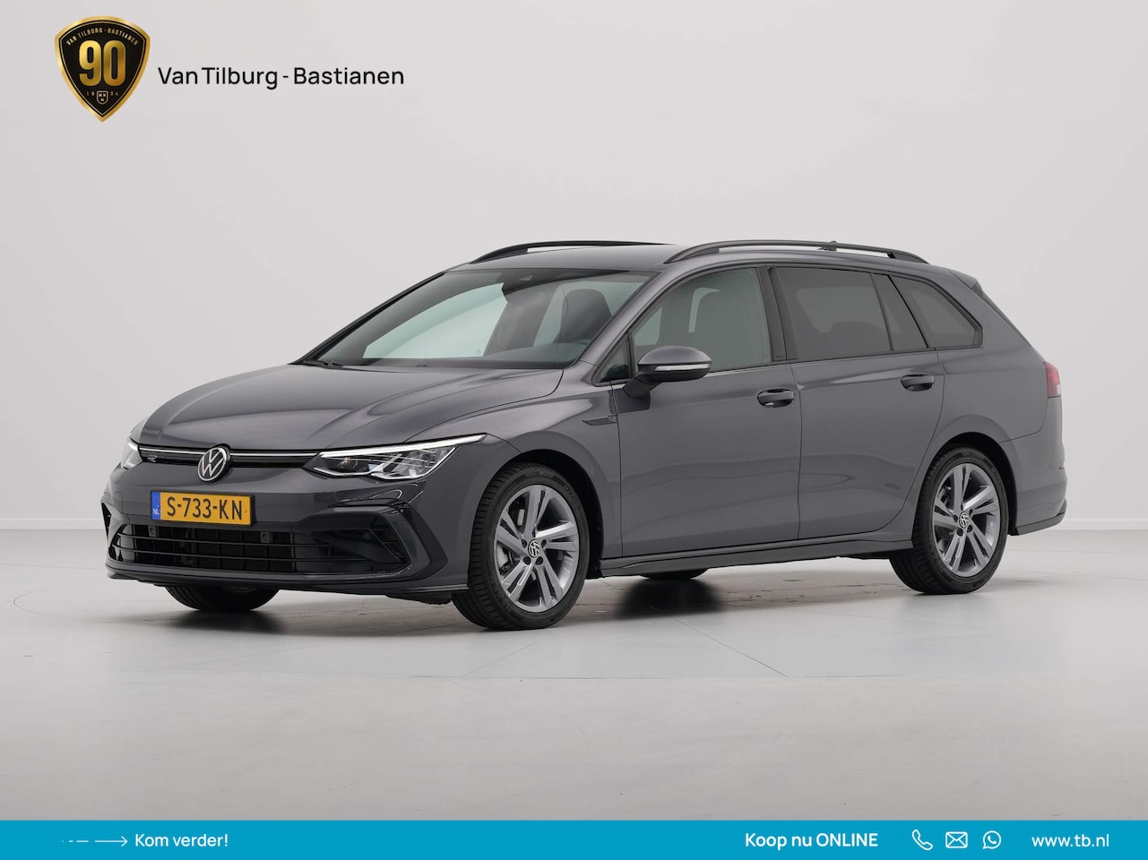 Volkswagen Golf Variant - 1.5 eTSI 130pk DSG R-Line Navigatie Pdc Acc Clima - AutoWereld.nl