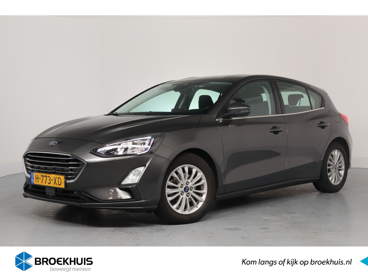 Ford Focus - 1.0 EcoBoost 125pk Titanium Business | Led | Climate Control | Navigatie | Keyless | Comfo - AutoWereld.nl