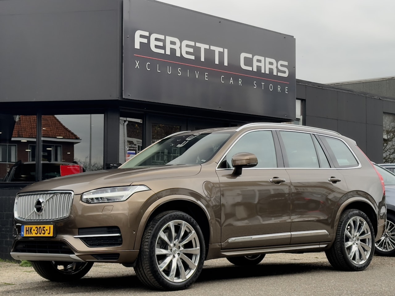 Volvo XC90 - 2.0 T8 AUT8 TWIN ENGINE 320PK AWD INSCRIPTION PANODAK 7PERS LEDER NAVI CAMERA BROWERS&WILK - AutoWereld.nl