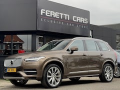 Volvo XC90 - 2.0 T8 AUT8 TWIN ENGINE 320PK AWD INSCRIPTION PANODAK 7PERS LEDER NAVI CAMERA BROWERS&WILK