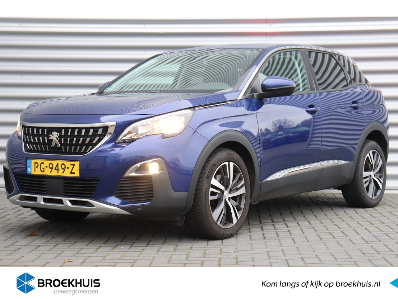 Peugeot 3008 - 1.6 PURETECH 165PK ALLURE AUTOMAAT / NAVI / LEDER / CLIMA / PDC / 18" LMV / TREKHAAK / BLU - AutoWereld.nl