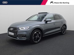 Audi Q5 - 50 TFSIe 270kW/367PK quattro S Line · Panoramadak · Trekhaak · Parkeersensoren + Rondom zi