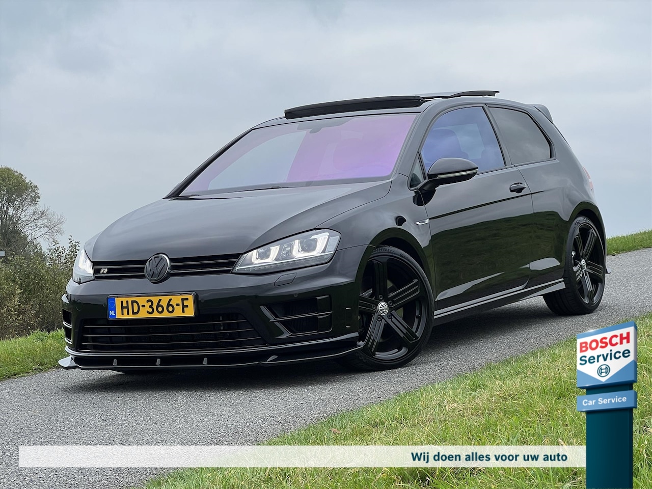 Volkswagen Golf - 7 2.0 TSI R 300PK 4MOTION / Pano / Org NL / Milltek / Dynaudio / Maxton / 2de eigenaar / C - AutoWereld.nl