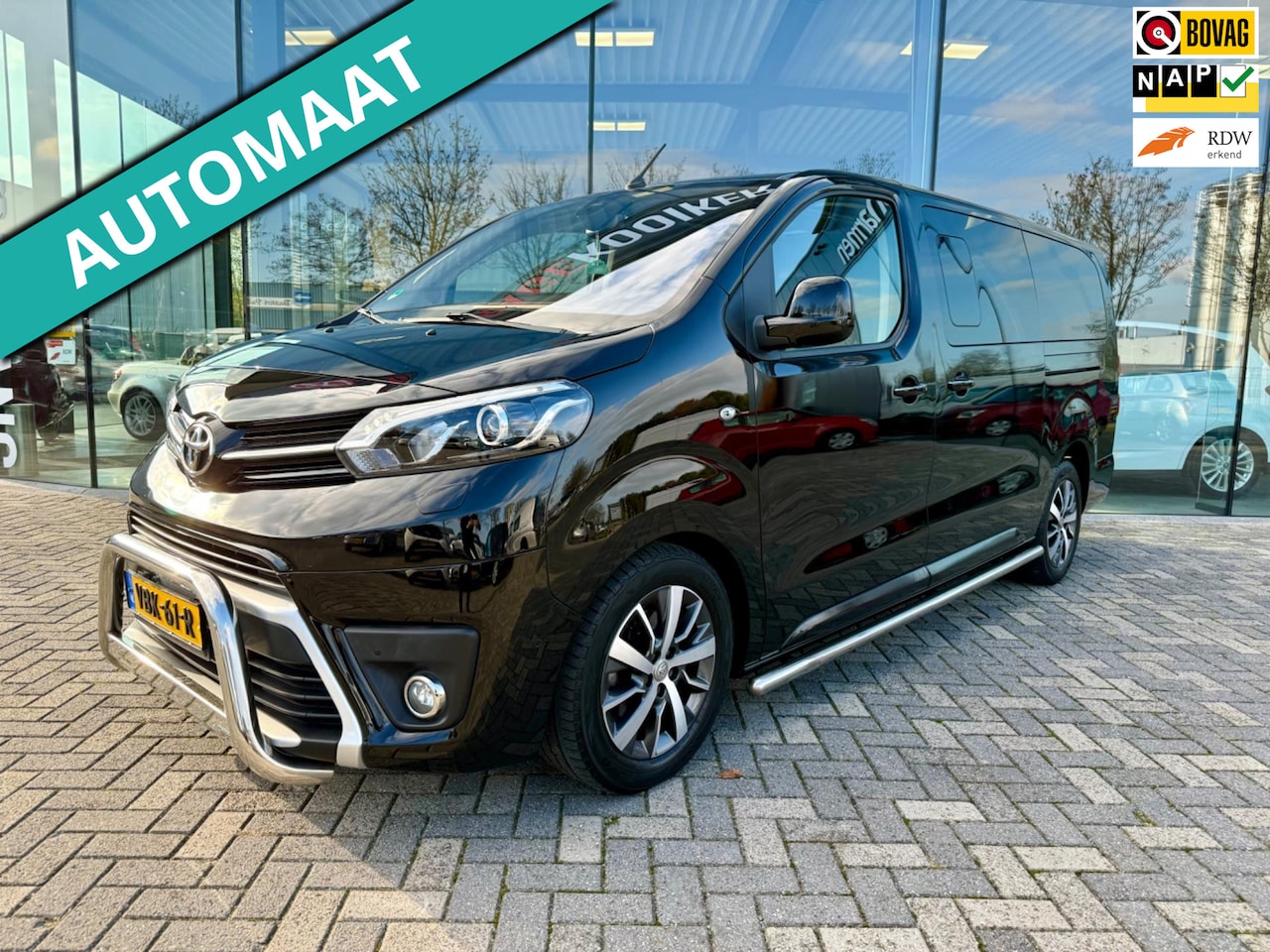 Toyota ProAce Verso - 2.0 D-4D Automaat DC 210pk Dynamic, Dubbel Cabine - AutoWereld.nl