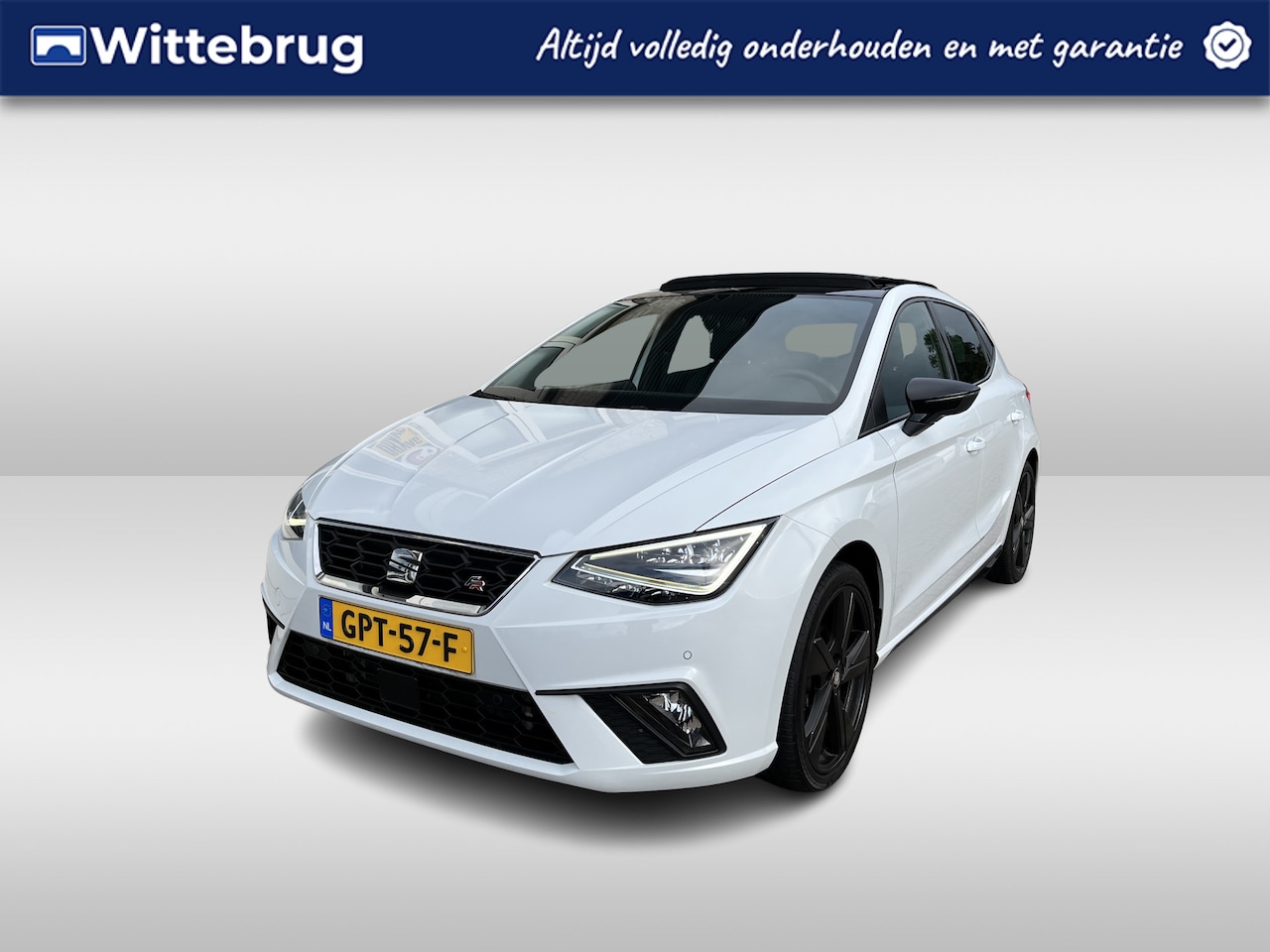 Seat Ibiza - 1.5 TSI FR Black Edition / AUTOMAAT/ PANO/ 150 PK/ CAMERA/ PARK. SENSOREN/ LED/ KEYLESS/ S - AutoWereld.nl