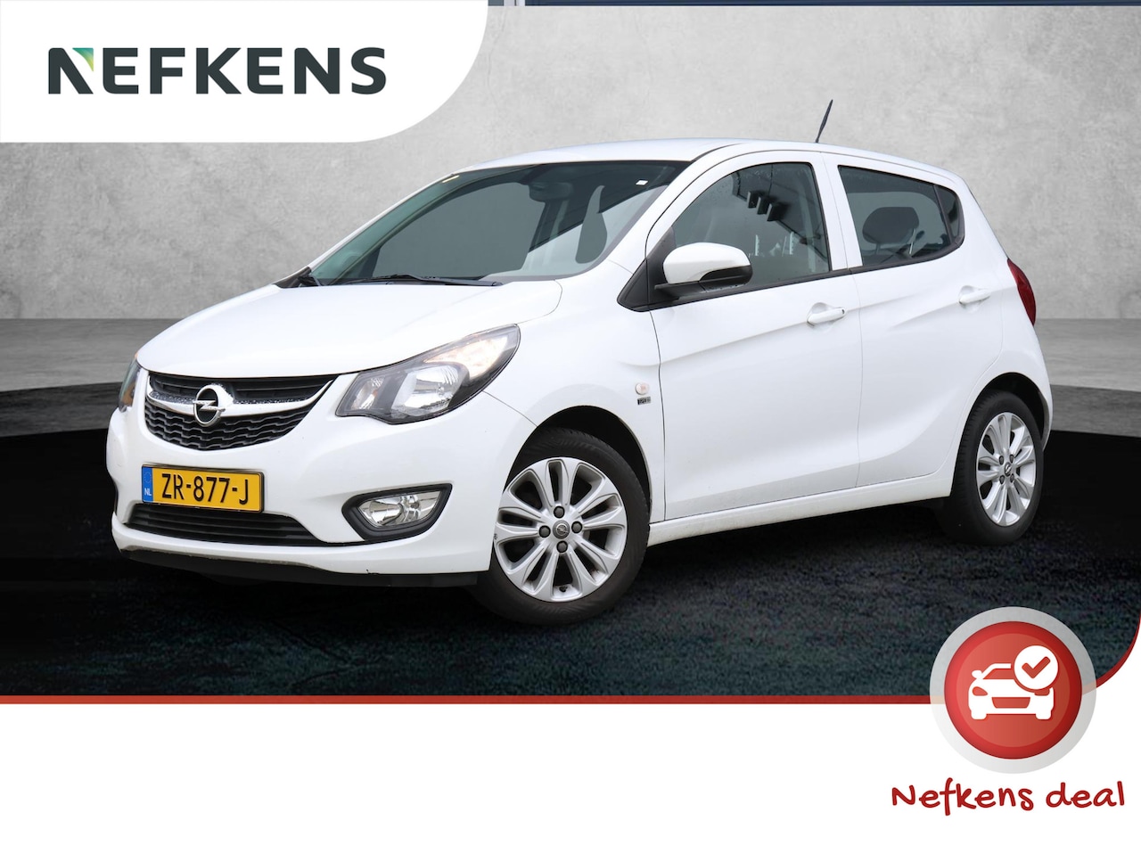 Opel Karl - 1.0 120 Jaar Edition (1ste eig./NAV./PDC/Airco/LMV/AppleCarPlay) - AutoWereld.nl