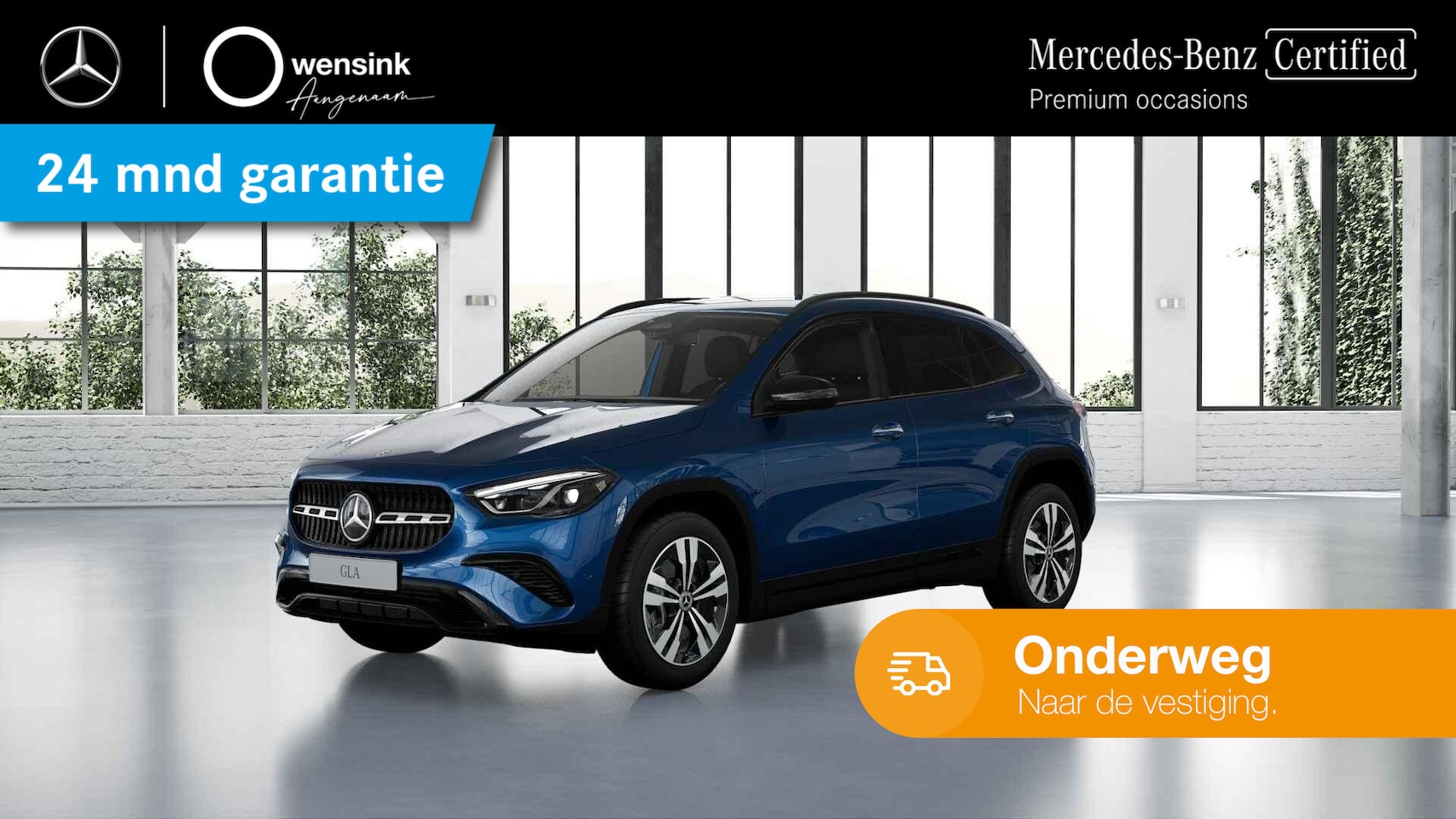 Mercedes-Benz GLA-Klasse - 250 e Luxury Line | Trekhaak | Winter pakket | Night | Memory stoelen | Sfeerverlichting | - AutoWereld.nl