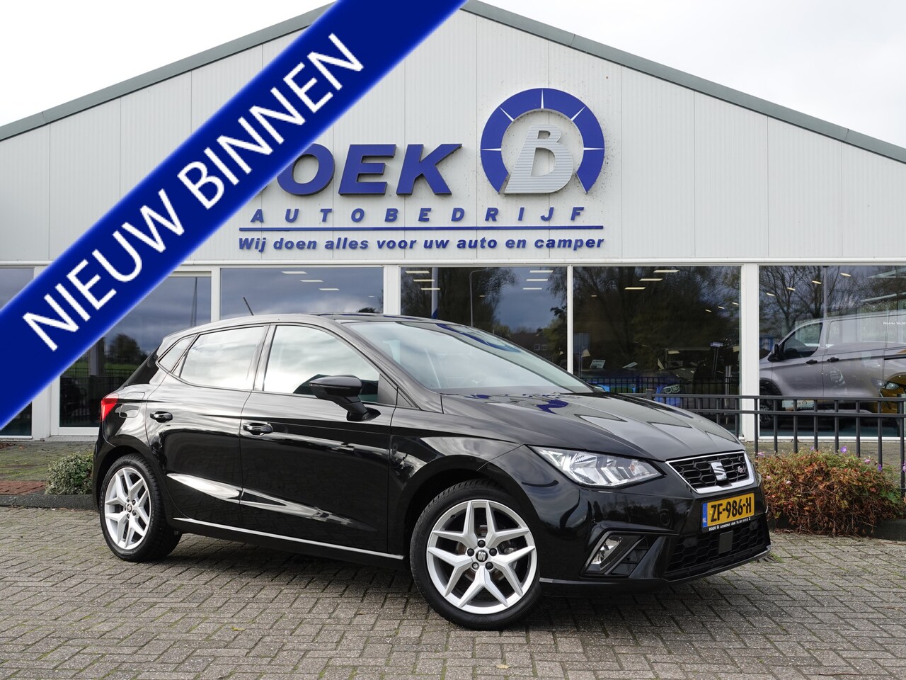 Seat Ibiza - 1.0 TSI FR 95PK Business Intense CAMERA | CRUISE | NAVI | ECC | LMV - AutoWereld.nl