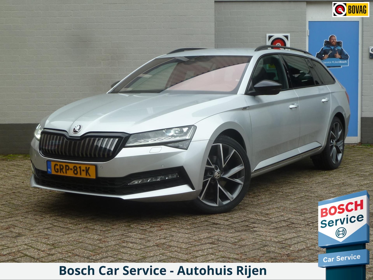 Skoda Superb Combi - 1.4 TSI iV Sportline|Sportstoelen|Memory|Virtual-Cockpit|Keyless-Entry|Canton-Audio|Matrix - AutoWereld.nl