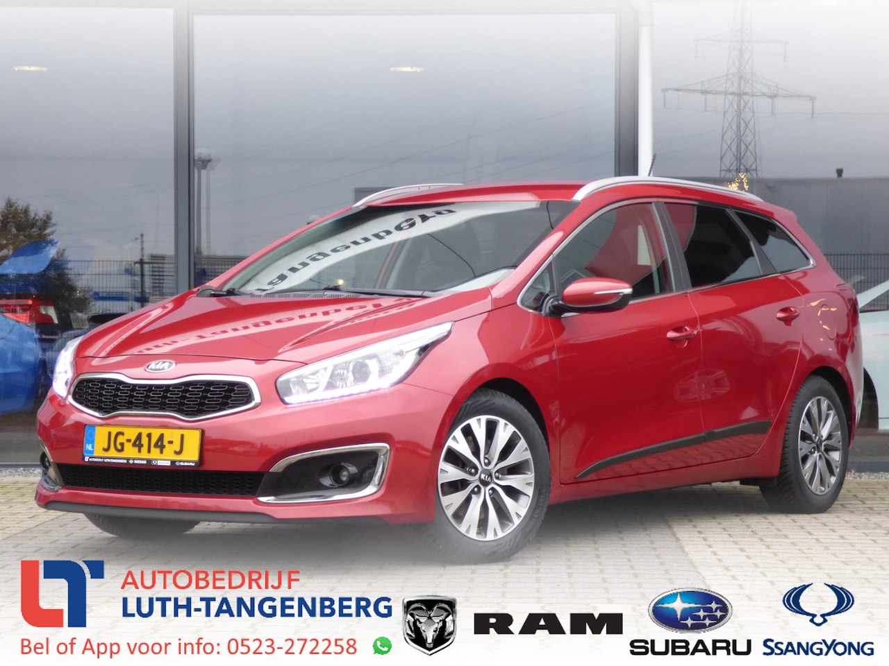 Kia Cee'd Sportswagon - 1.6 GDI DynamicLine | 1e Eig. | Navi | Camera | PDC | - AutoWereld.nl