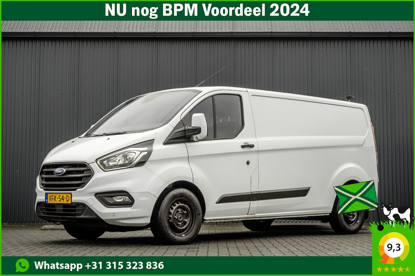 Ford Transit Custom - 2.0 TDCI L2H1 | Automaat | Euro 6 | 130 PK | Standkachel | Cruise | Airco | PDC | LED - AutoWereld.nl