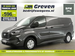 Ford Transit Custom - L2H1 BPM Vrij Automaat Airco Camera Cruise Carplay 2xSchuifdeur PDC LED 3 Persoons