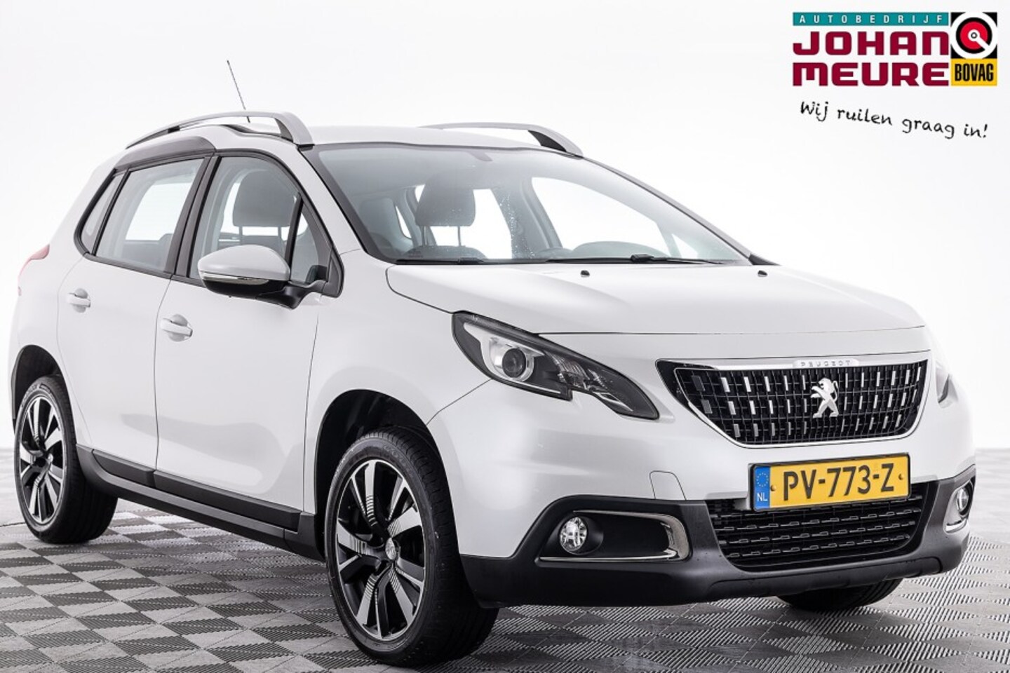 Peugeot 2008 - 1.2T 110PK PureTech Blue Lion | VELGEN | NAVI . - AutoWereld.nl