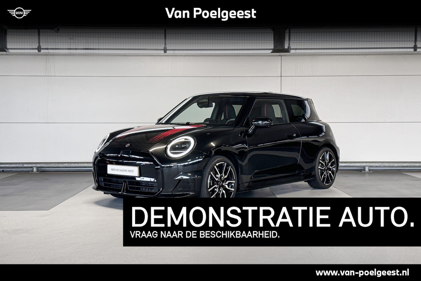 MINI Mini-Electric - Cooper 3-deurs Cooper SE John Cooper Works 54.2 kWh | Pakket XL | John Cooper Works Sport - AutoWereld.nl