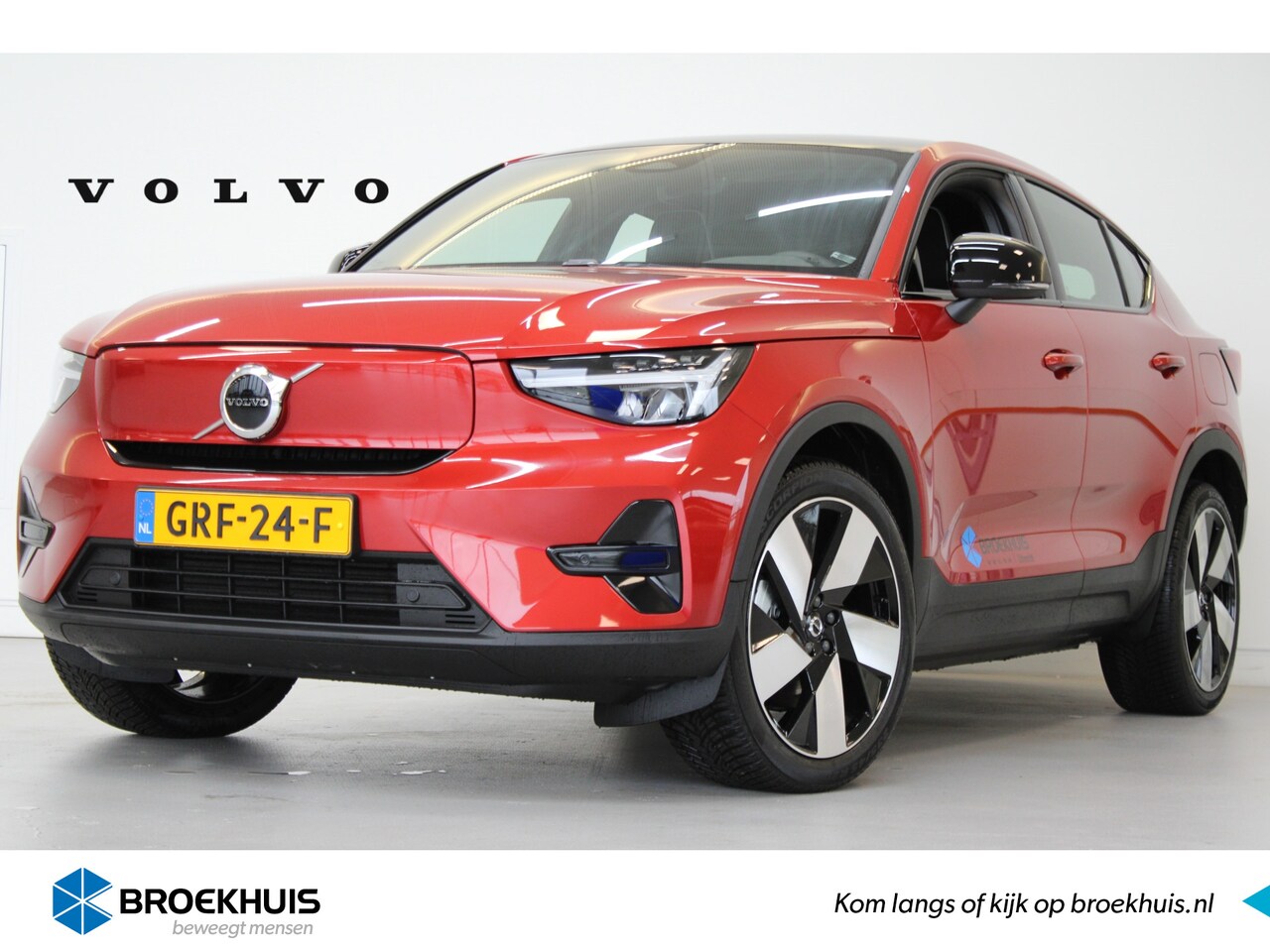 Volvo C40 - Extended Range 232PK Plus 82kWh | 20'' | 3 Jaar Onderhoud | Nubuck | Getint Glas | Warmtep - AutoWereld.nl