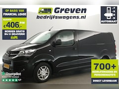 Opel Vivaro - 2.0 CDTI L3H1 177PK Automaat DC | 6 Persoons | Airco 360Camera Cruise Carplay PDC Elektrpa