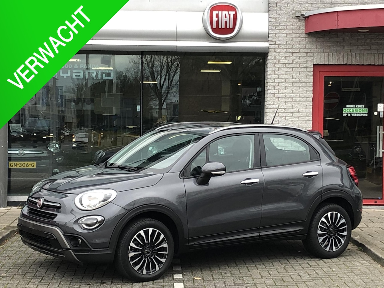 Fiat 500 X Cross - 1.3 GSE Cross DCT AUTOMAAT|NAVI|CLIMATE|APPLE/ANDROID|PDC|19" - AutoWereld.nl