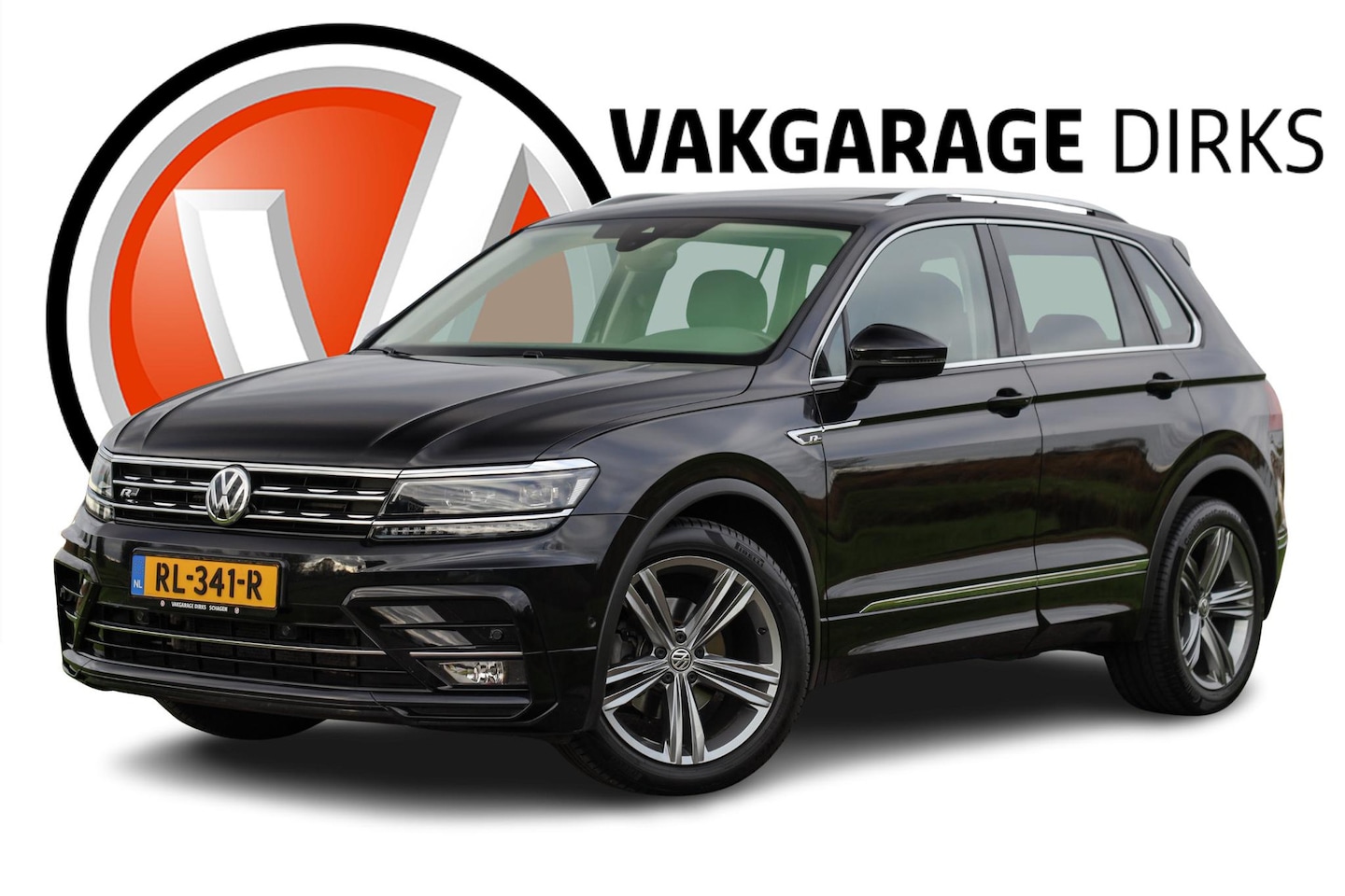 Volkswagen Tiguan - 1.4 TSI 150 pk DSG 2x R-Line ✅ Leder ✅ Pano ✅ LED - AutoWereld.nl