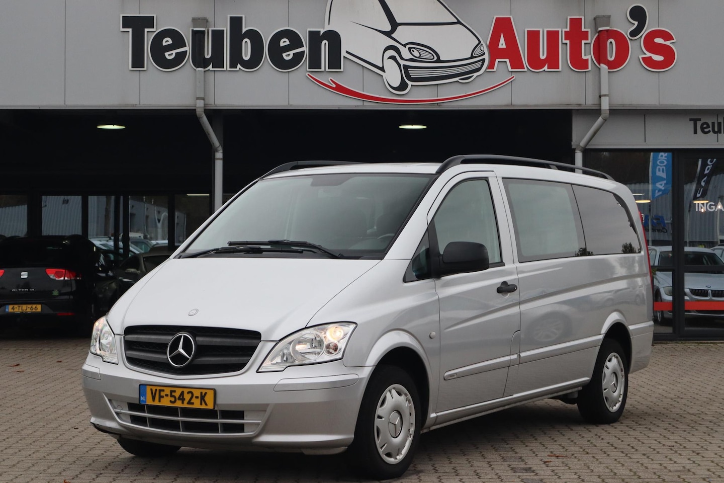 Mercedes-Benz Vito - 113 CDI 320 Lang DC Luxe Airco, Dubbel Cabine, Trekhaak, Apple Carplay, Cruise control - AutoWereld.nl