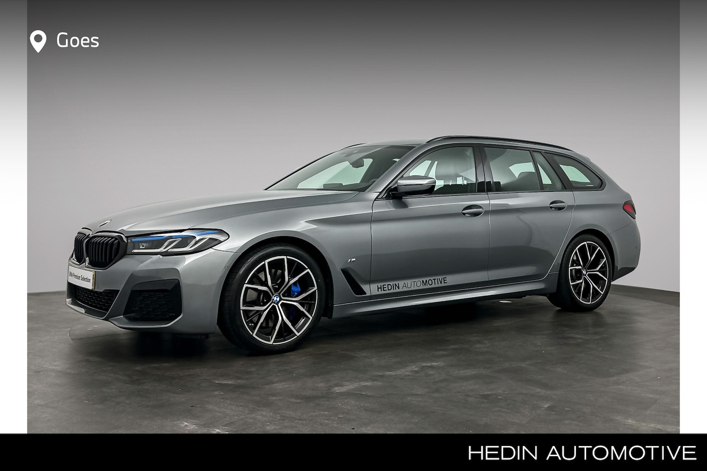 BMW 5-serie Touring - 520i Business Edition Plus | M Sportremsysteem Blau | Trekhaak met elektrisch wegklapbare - AutoWereld.nl