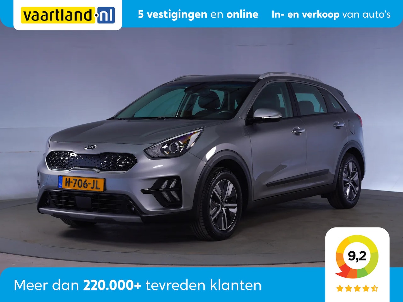 Kia Niro - 1.6 GDi H. DynamicLine [ Adaptive cruise Nav groot ] - AutoWereld.nl