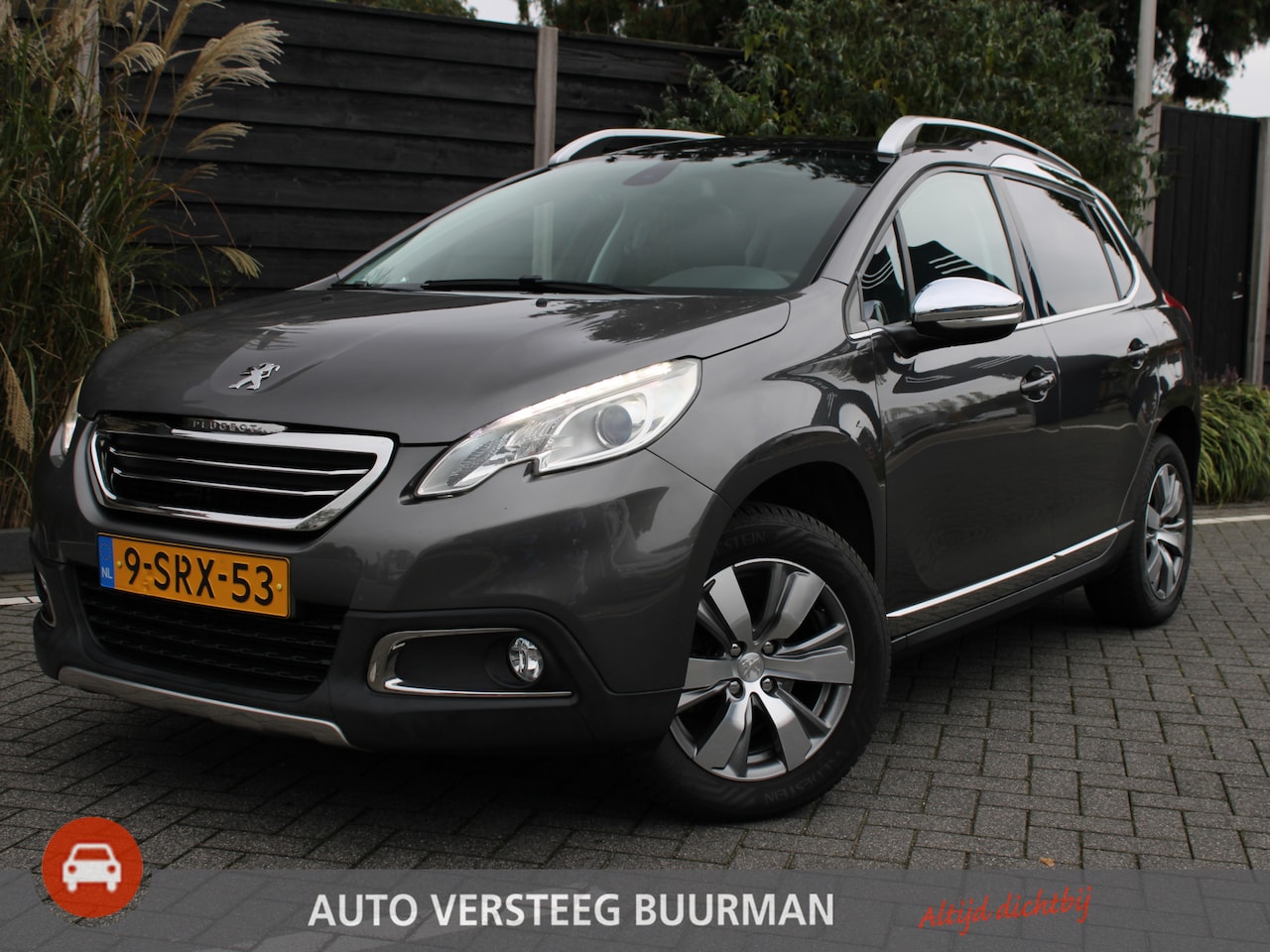 Peugeot 2008 - 1.6 VTi 120PK Allure Automaat Navigatie, Lederen Bekleding, Stoelverwarming, Trekhaak, Blu - AutoWereld.nl