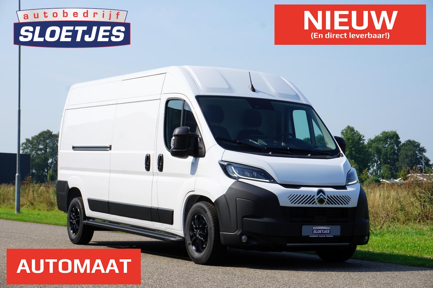 Citroën Jumper - 2.2 BlueHDi 140 S&S L3H2 3.5t Nieuwe type |Automaat |140 pk |Groot scherm |Digitaal dashbo - AutoWereld.nl