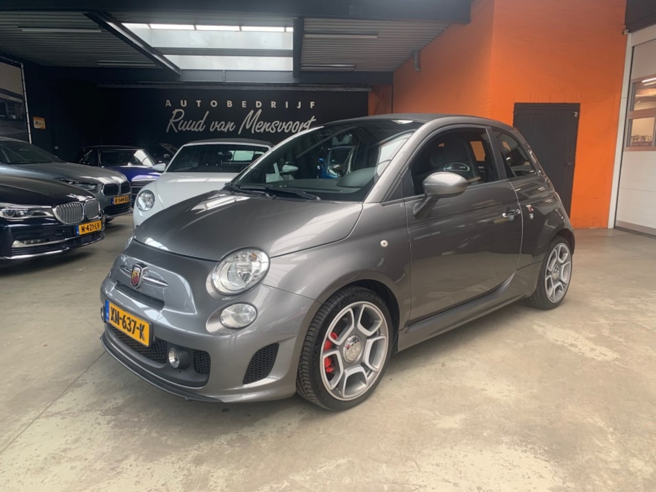 Fiat 500 C - 500C 1.4 T-JET ABARTH  595  / Leder / Perfect!!! - AutoWereld.nl