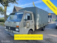 Volkswagen LT 35 - 35D Pick-up / Open laadbak met huif, 6 cilinder diesel, ex Belgische Leger