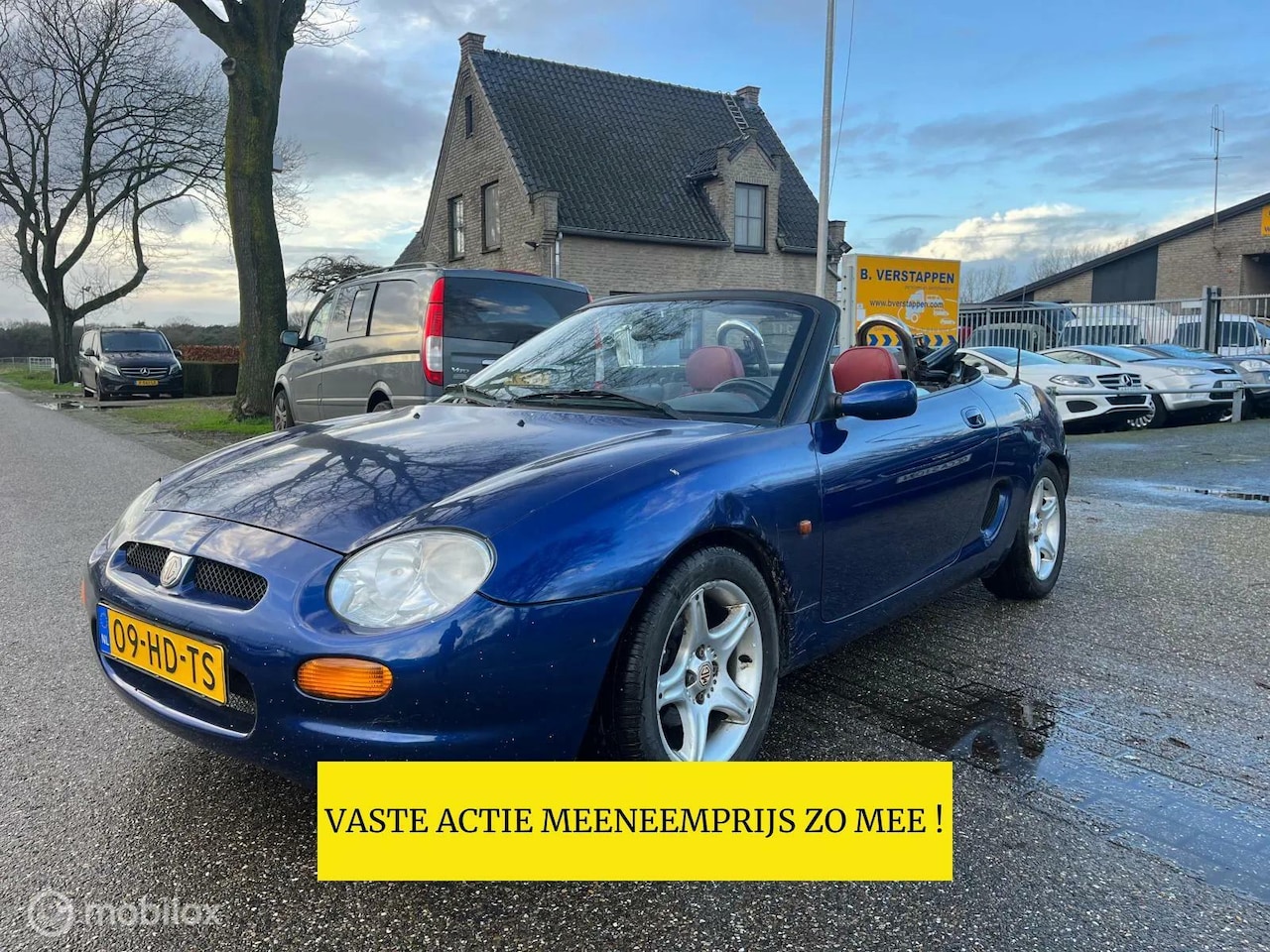 MG F - 1.8i VVC CABRIOLET, OPKNAPPER / WINTER PROJECT !! VASTE PRIJS ZO MEE !! ZIE OMSCHRIJVING - AutoWereld.nl