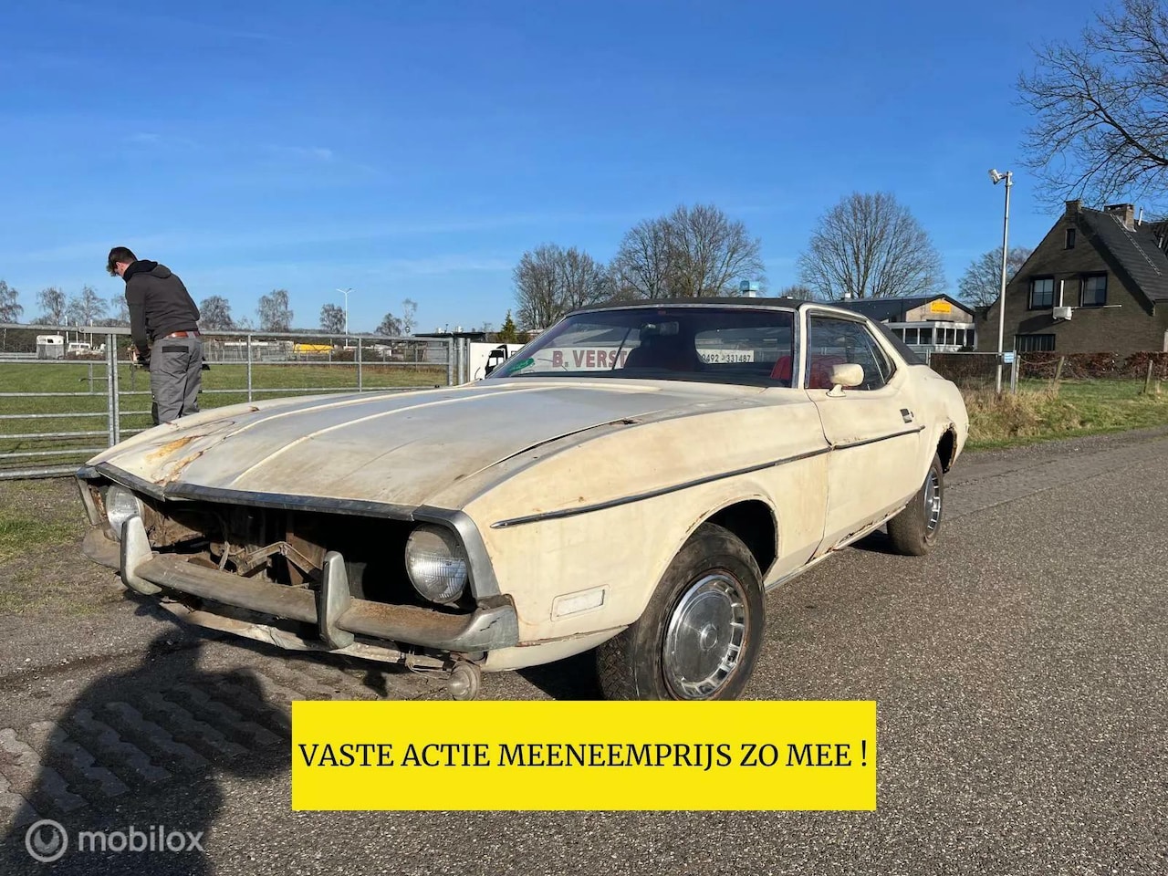 Ford Mustang - Coupe 4.1 RESTAURATIE PROJECT UIT BELGIE, VASTE PRIJS ZO MEE. - AutoWereld.nl