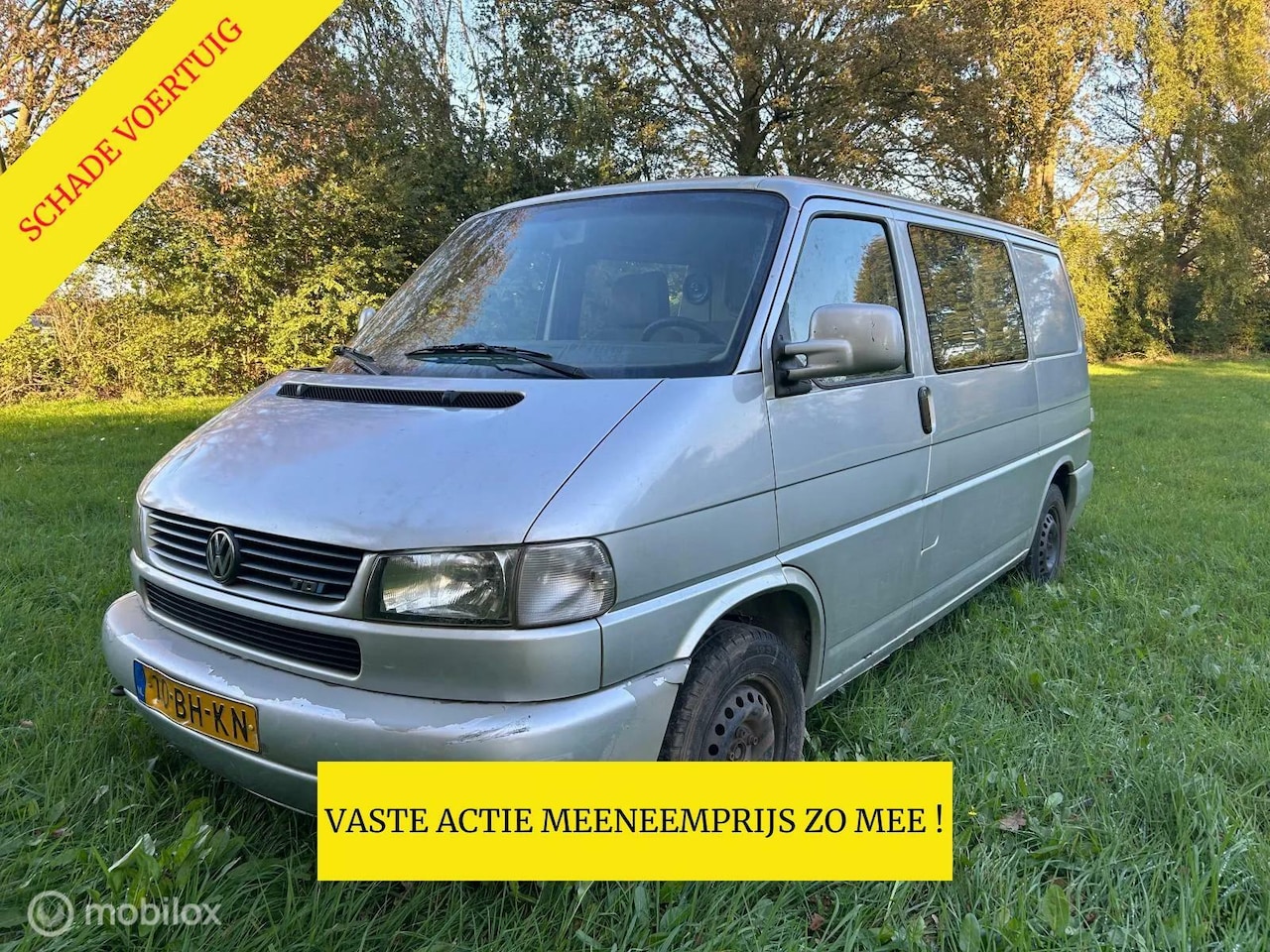 Volkswagen Transporter - 2.5 TDI 292 T800 Base DC dubbele cabine, ZIE OMSCHRIJVING !!!! - AutoWereld.nl