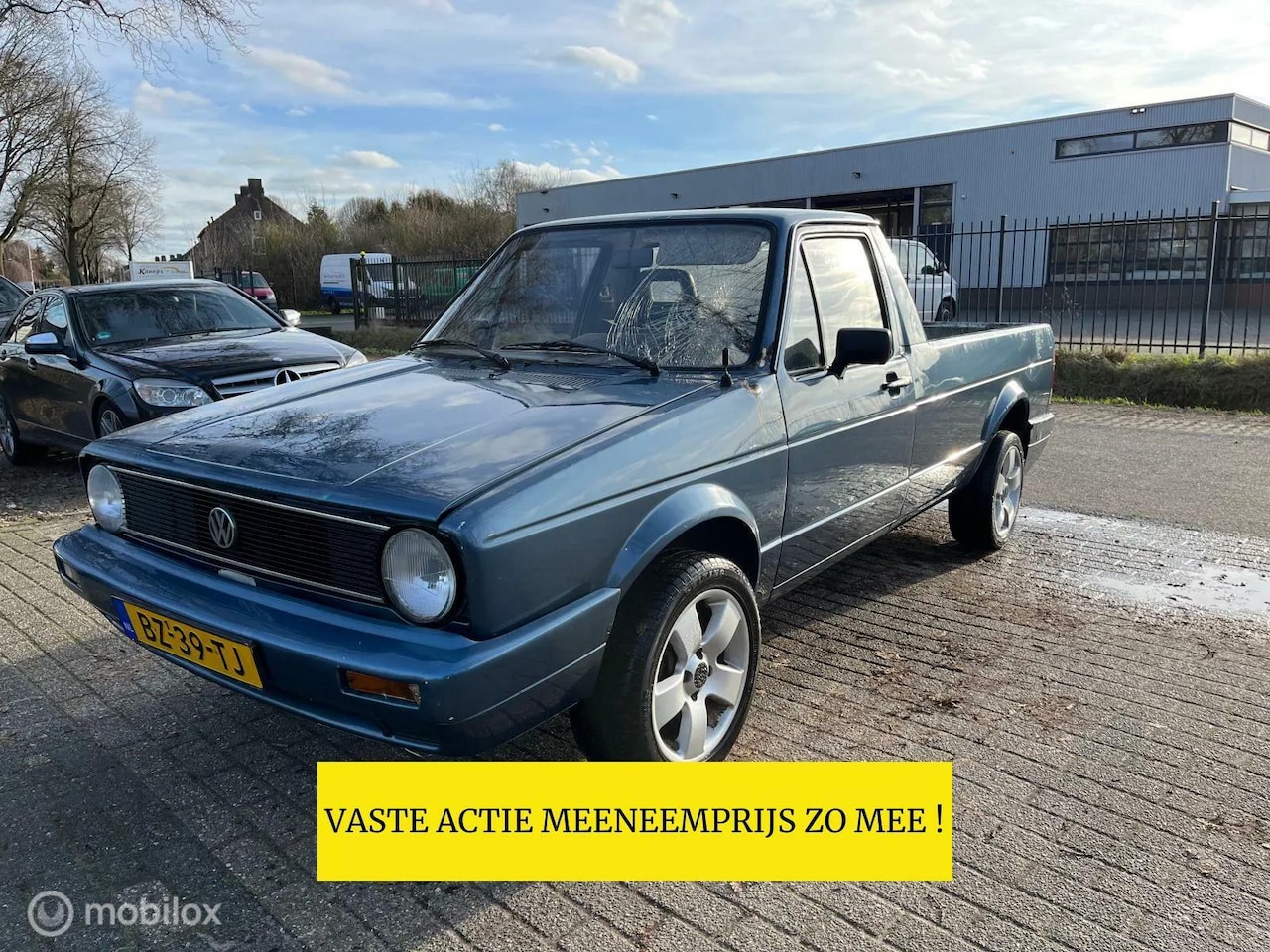 Volkswagen Caddy - CADDY DIESEL 40 KW 1.6 D PICK-UP, RESTAURATIE PROJECT ZIE OMSCHRIJVING - AutoWereld.nl