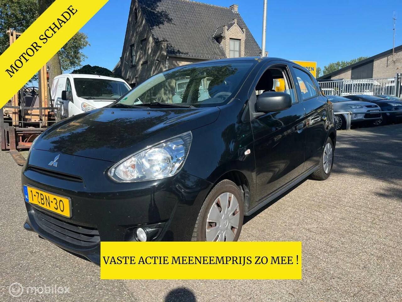 Mitsubishi Space Star - 1.0 Inform airco, MOTORSCHADE !! ENGINE BROKEN !! - AutoWereld.nl