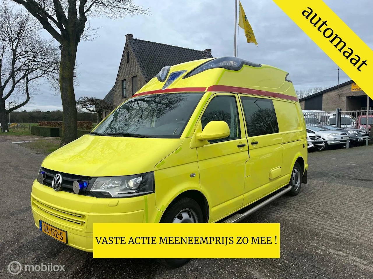 Volkswagen Transporter - 2.0 TDI EX AMBULANCE L2/H2, AUTOMAAT EX AMBULANCE - AutoWereld.nl