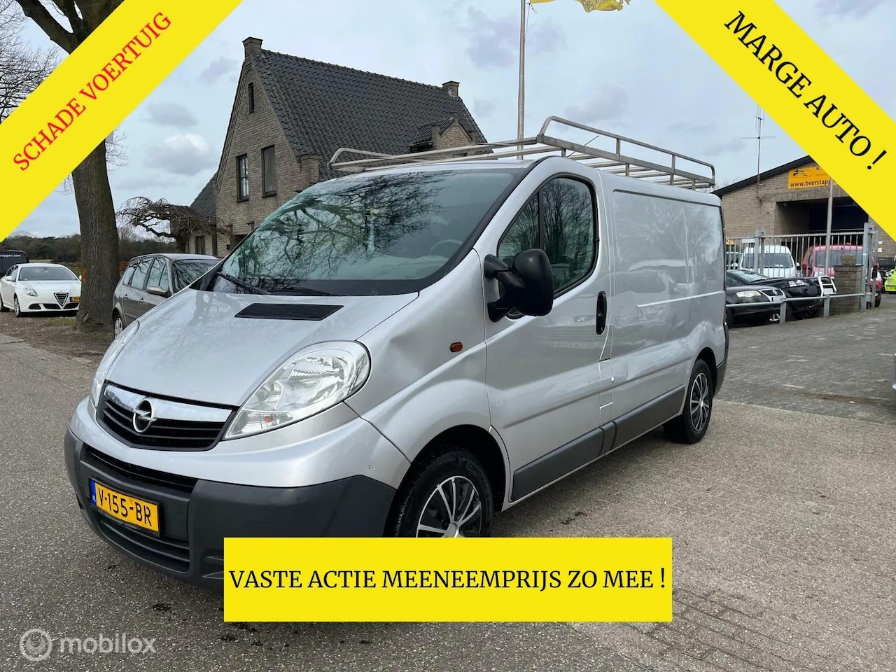 Opel Vivaro - 2.0 CDTI L1/H1 AIRCO SCHADE RECHTS !!! MARGE AUTO !!! VASTE PRIJS ZO MEE !! - AutoWereld.nl