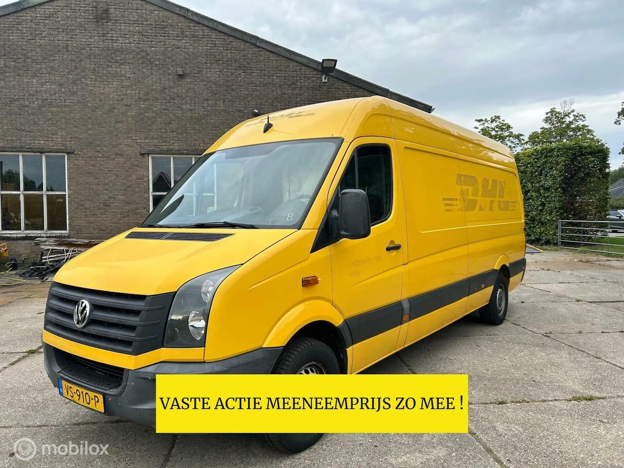 Volkswagen Crafter - 35 2.0 TDI L3H2 maxi met oa airco en opklapbare rekken VASTE PRIJS EXCL BTW ZO MEE !!! - AutoWereld.nl