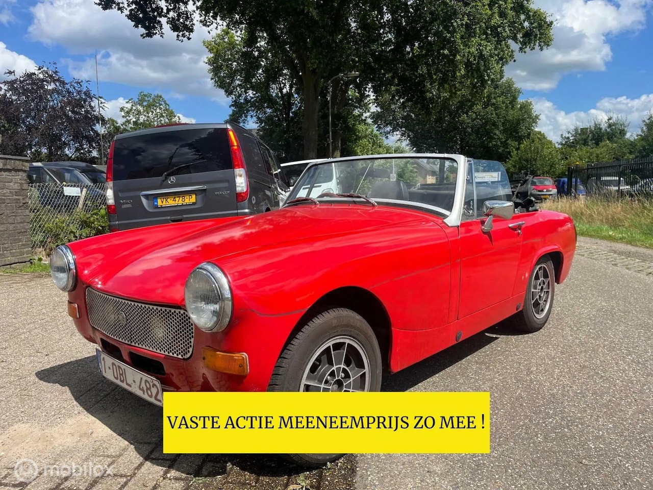 MG Midget - 1500 CABRIOLET uit belgie, oldtimer, zie omschrijving !!! - AutoWereld.nl