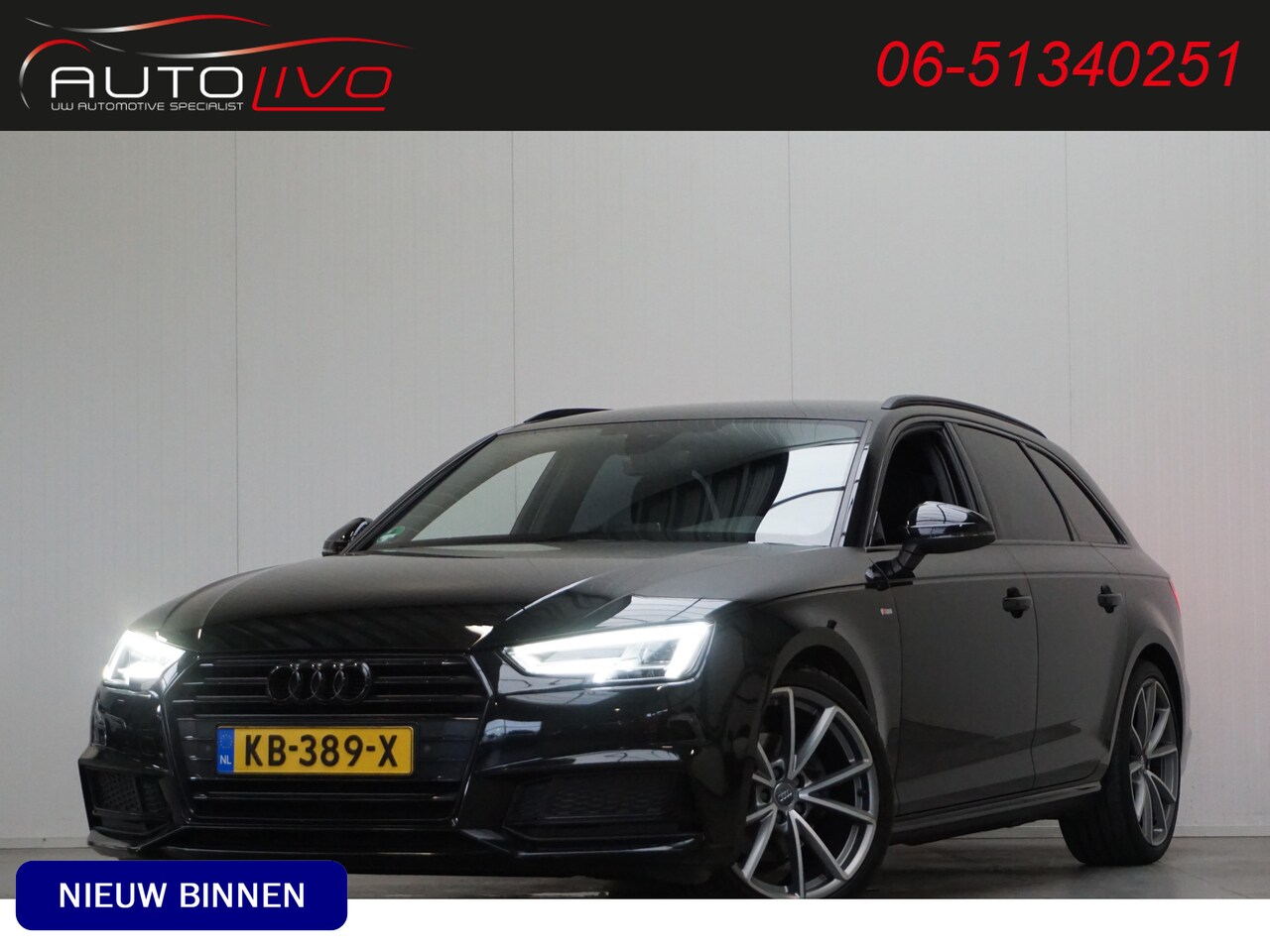 Audi A4 Avant - 2.0 TDI ultra Sport Pro Line S 150 PK! AUTOMAAT! VIRTUAL LEER G. NAVI CLIMA LED etc. - AutoWereld.nl