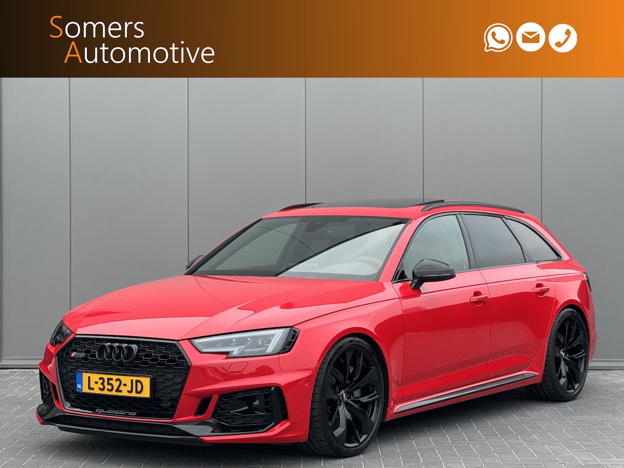 Audi RS4 - Avant 2.9 TFSI quattro | Keramisch | Panorama | B&O | Matrix | Keyless - AutoWereld.nl