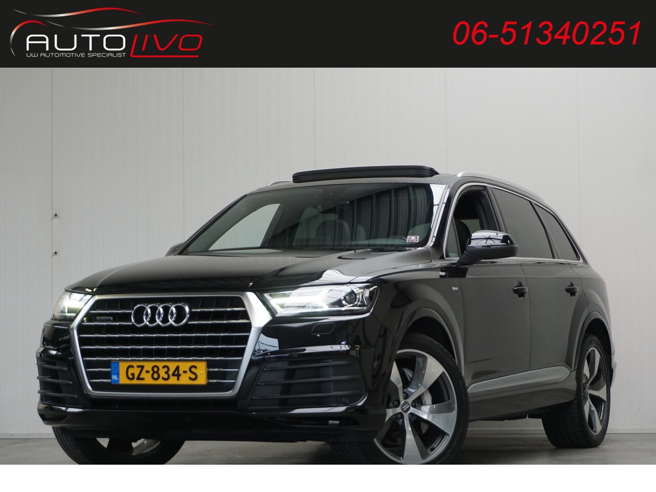 Audi Q7 - 3.0 TDI quattro Pro Line S 7p S-LINE! NL AUTO! BOM VOL! - AutoWereld.nl