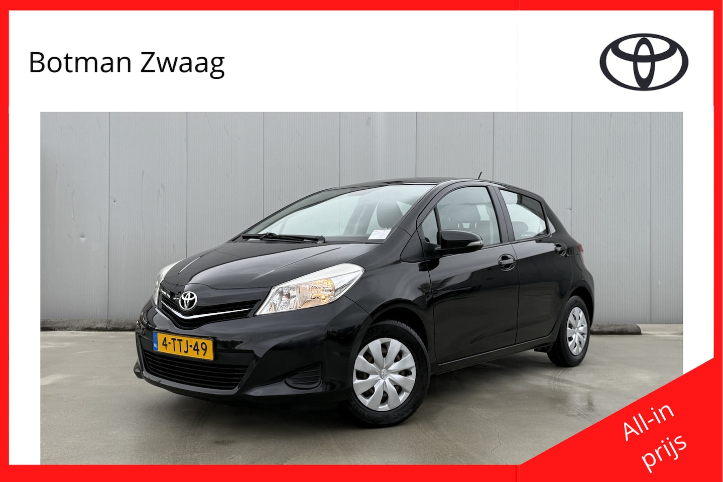 Toyota Yaris - 1.0 VVT-i Now | Airco | Radio | Centrale vergrendeling met afstandsbediening | Bestuurders - AutoWereld.nl