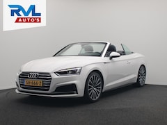 Audi A5 Cabriolet - 2.0 TFSI *2 x S-Line* Origineel NL Leder Navigatie Trekhaak